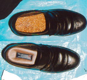 黒色短靴(25.5cm)　