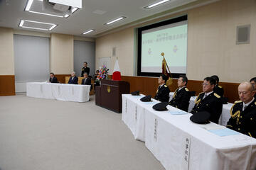 永年勤続・優秀警察職員表彰式 永年勤続・優秀警察職員表彰式