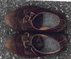 茶色靴24.5cm